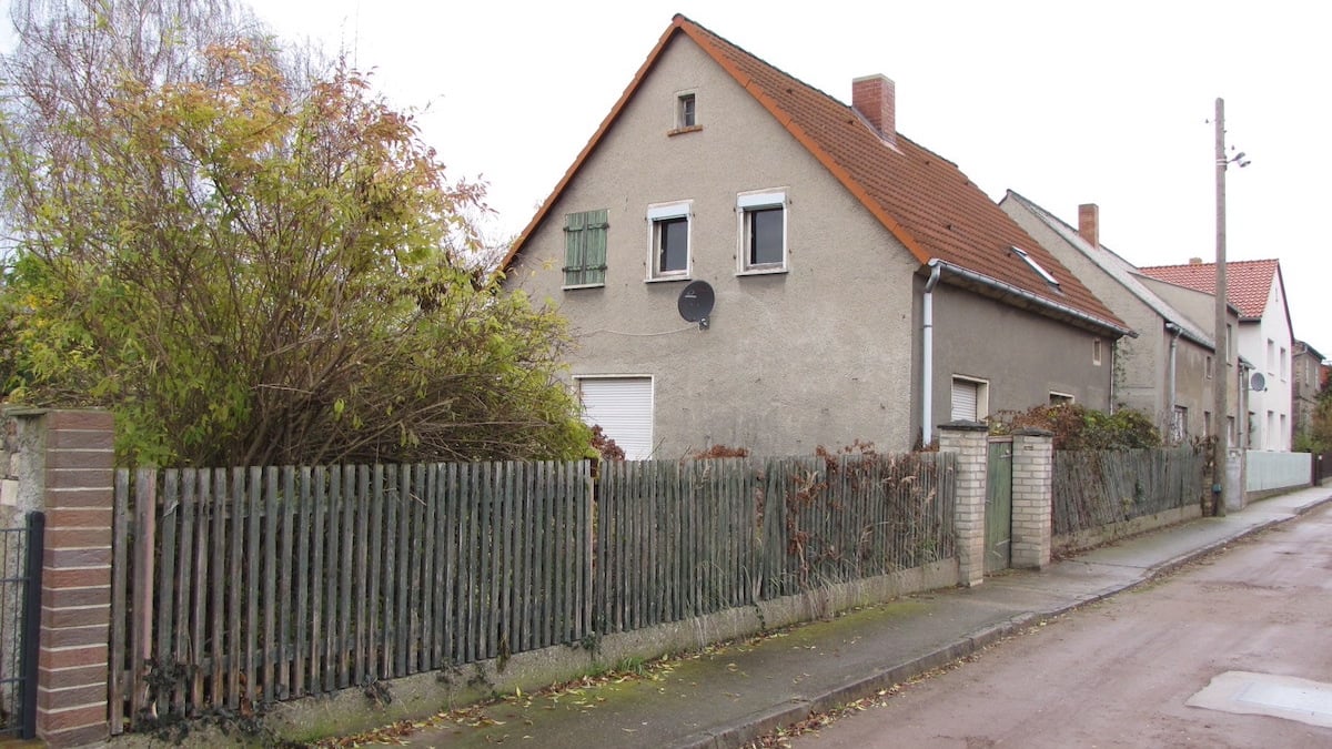 Bausanierung eines Einfamilienhauses in Schkopau vorher